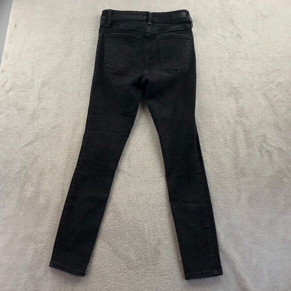 Abercrombie & Fitch Womens Jeans Size 27/4 Simone High Rise Jean Legging Black - Picture 14 of 14